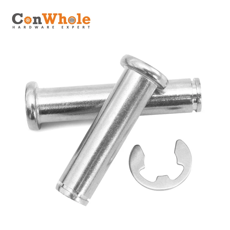 Stainless Steel Clevis Pins With Retaining Ring Groove Multiple Sizes
