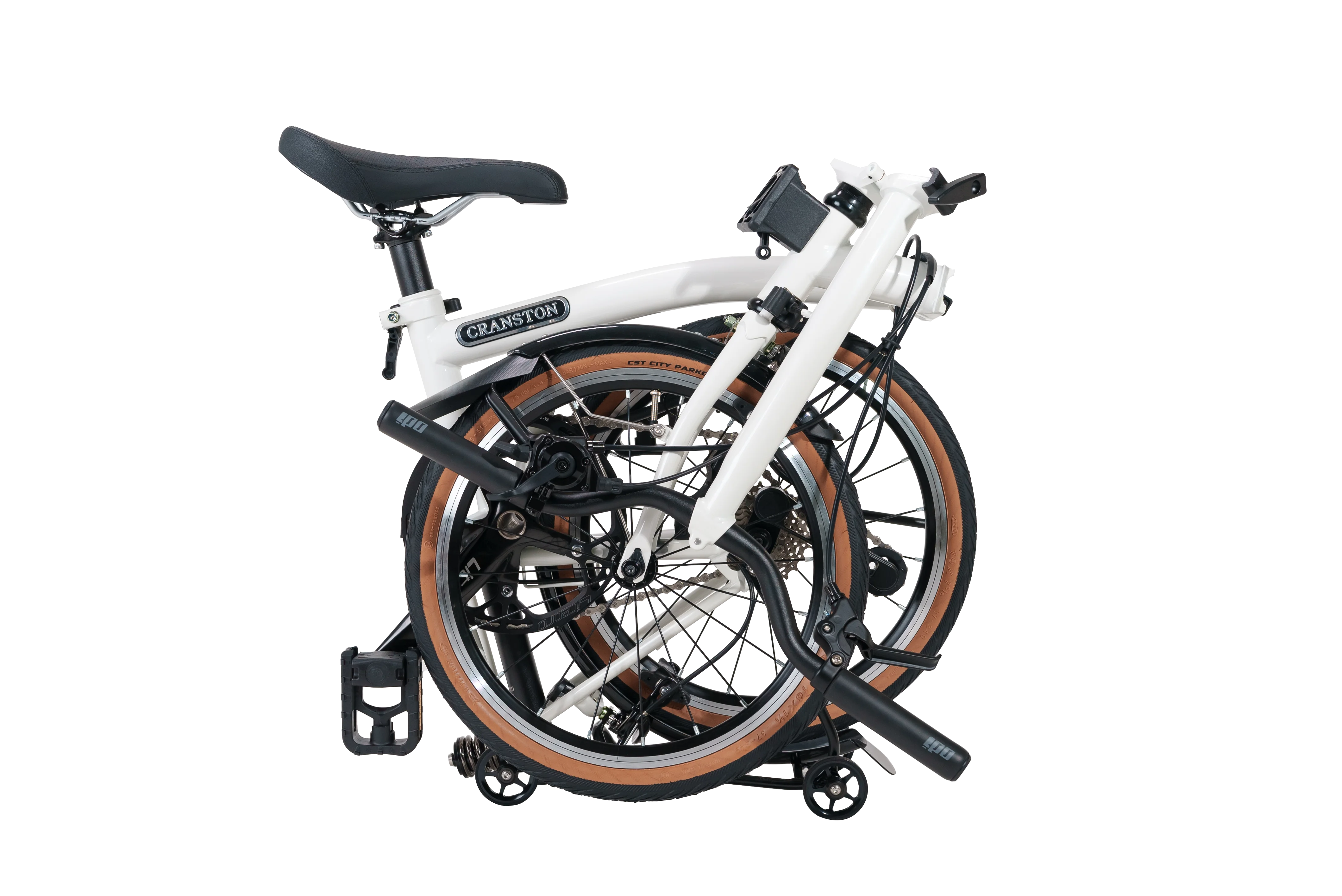 クランストン 16インチ 7段変速 トライフォールディング自転車 Yバー S 