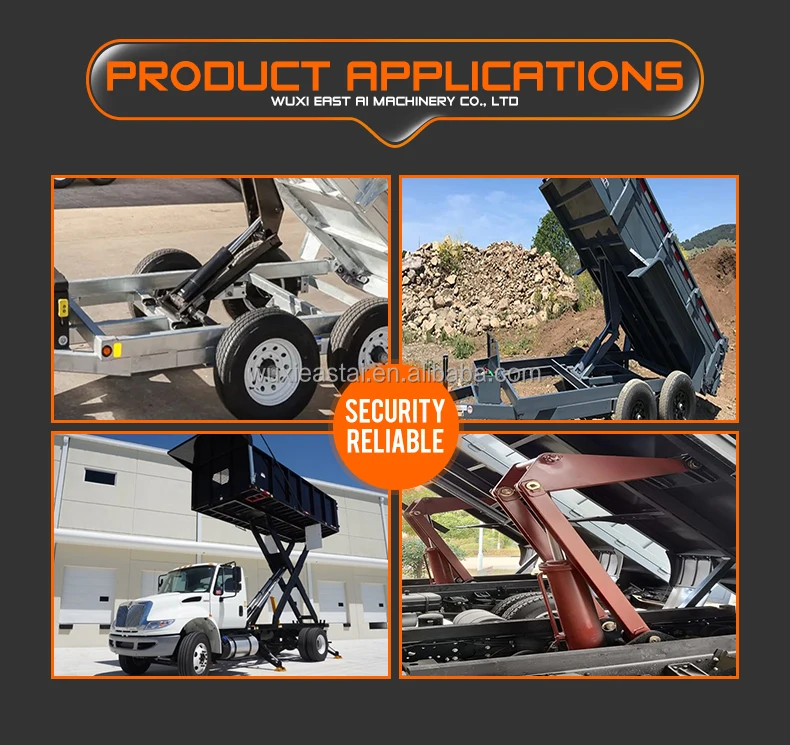 5 Ton Rv Double Acting Caravan Self Levelling Hydraulic Level System