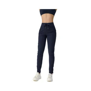 Women's High Quality Yoga Pants Plus Size Breathable  Gym Running Leggings Solid Fitness Sports Workout Studio Wear Yoga Wear