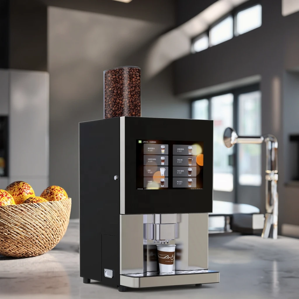 Table-top Smart Automatic Hot Bean to Cup Coffee Machine