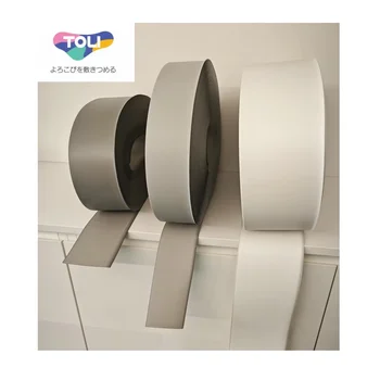 TOLI 40mm/60mm/75mm/100/Customized Flooring PVC Vinyl Skirting Baseboard 1.7mm/2.0mm thk made in Japan