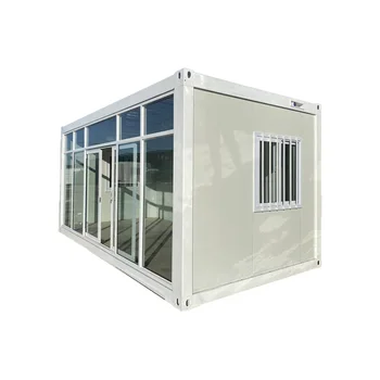 Portable 20ft/40ft Modular Prefab Folding Living Homes Expandable Storage Container House Shipping Living Storage Solutions