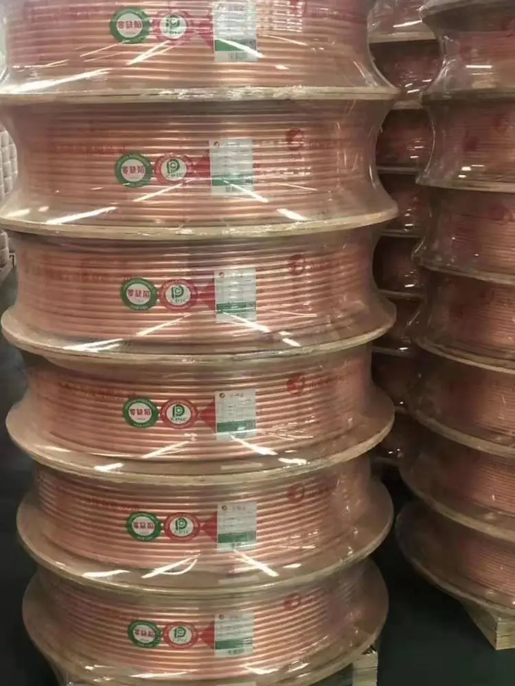 Straight Copper Tube 2 3 4 5 6 8 10 12 14 16mm Straight Copper Pipe