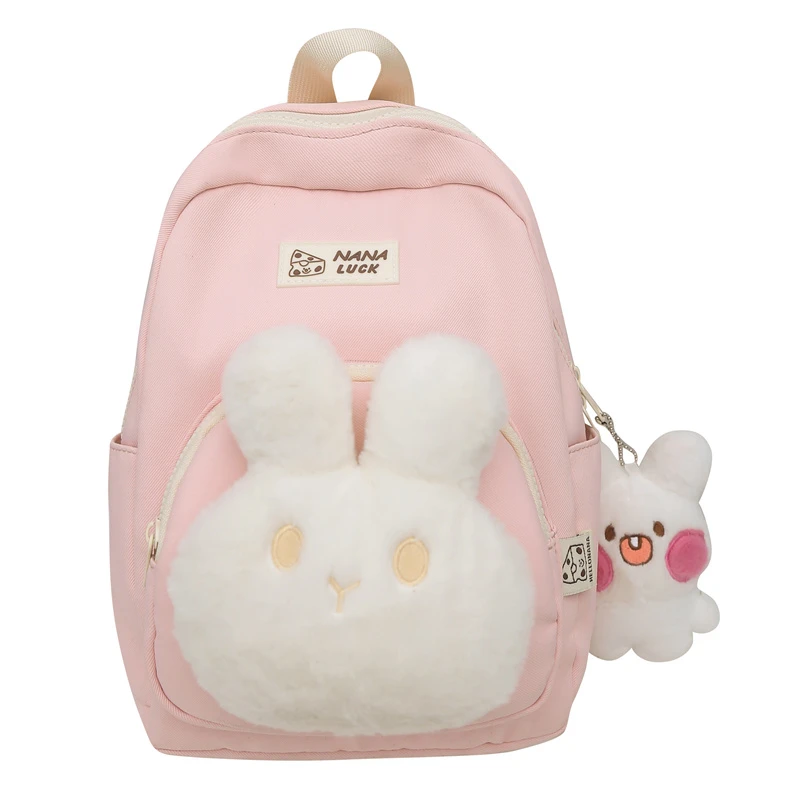 Practical and Cute Rabbit Exquisite Small Book Bag for Girls Going Out for Spring Outs Backpack