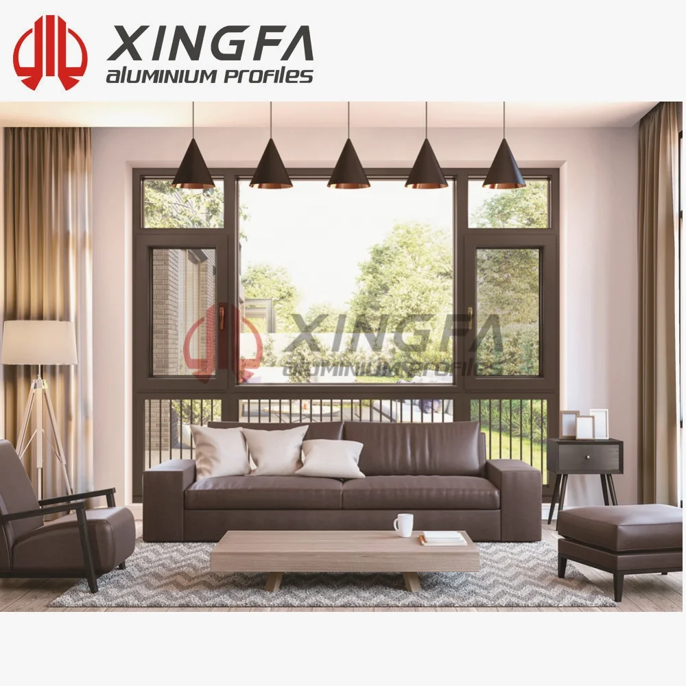 Xingfa 158 Modern Design Aluminium Doors and Windows with Sliding and Casement Function for Hotels