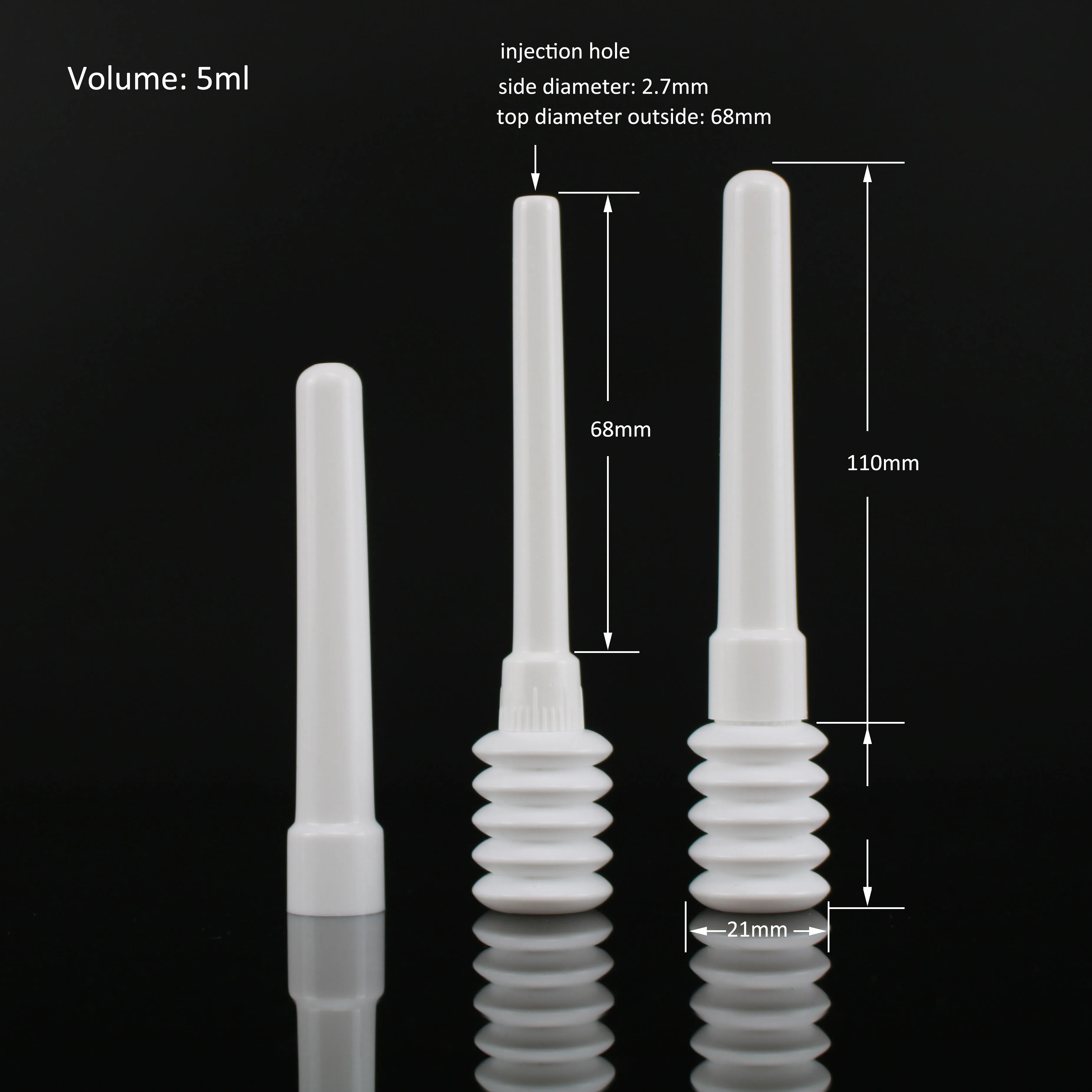 Hot Sell 5ml Pe Vaginal Enema Douche Bottle With Gel Applicator Buy Enema Douche Bottle