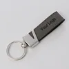 Cuero gris en blanco grabado con láser, metal PLS090-GR