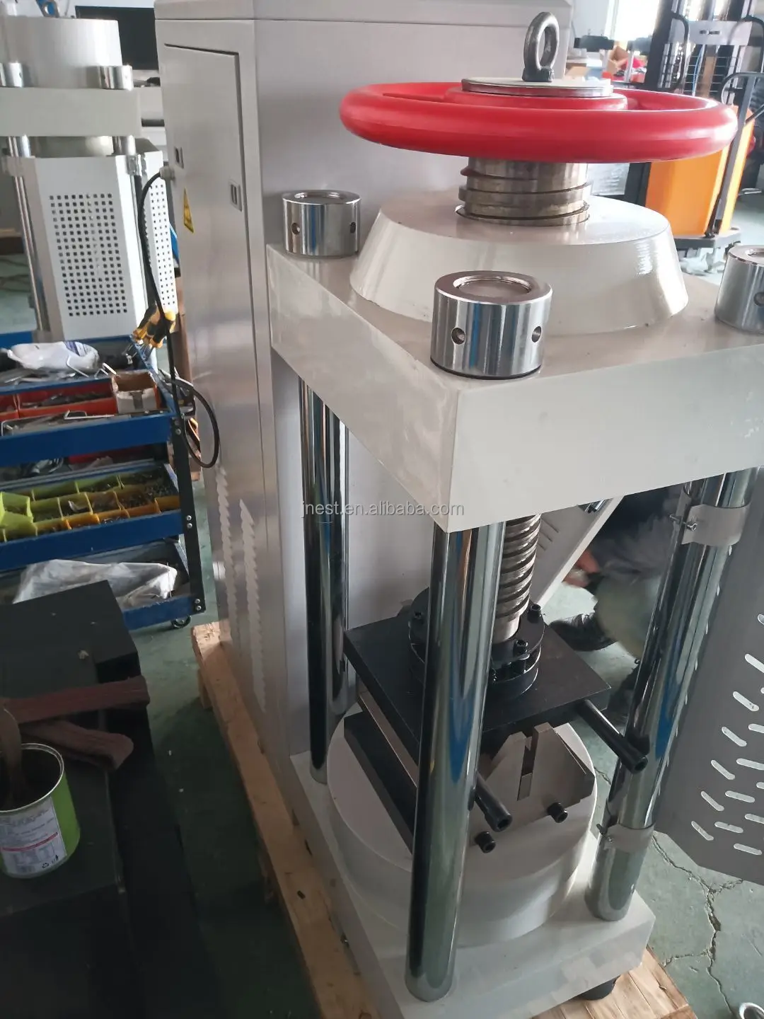 Bricks Testing Machine 200ton 2000kn Digital Water Permeable Brick Pressure Strength Testing ...