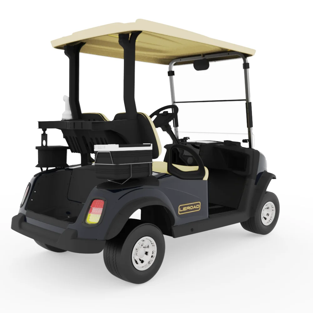 Leroad Custom Electric Golf Cart With Back Seat Street Legal Golf Cart