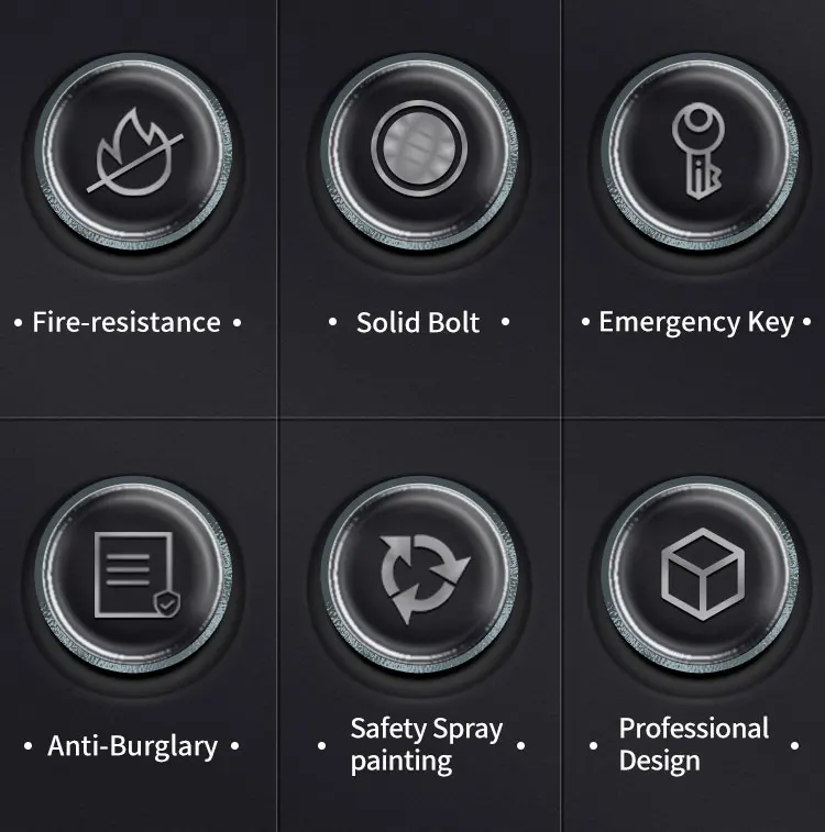 CEQSAFE Mini Money Portable Smart Fireproof Electronic Fingerprint Safe Box Digital Safe manufacture