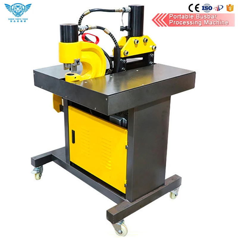 Portable 3-in-1-cnc Busbar-machine Manual Busbar Bending Machine Copper Busbar Twister Machine