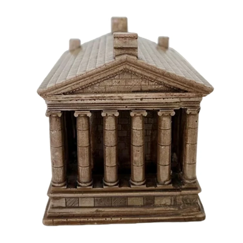 product custom architecture famous buildings sculpture souvenir gypsum building model resin landmark garni temple miniature-3