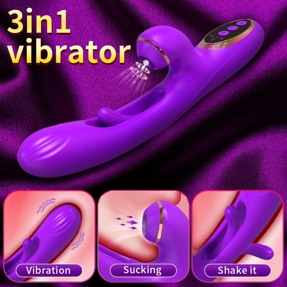 Wholesale Tapping Flapping Dildo Vibrator for Women Clitoris Clit Sucking  Stimulator Massager Rabbit Vibrator Adults Sex Toy
