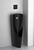 Wall-concealed sensor with glass panel