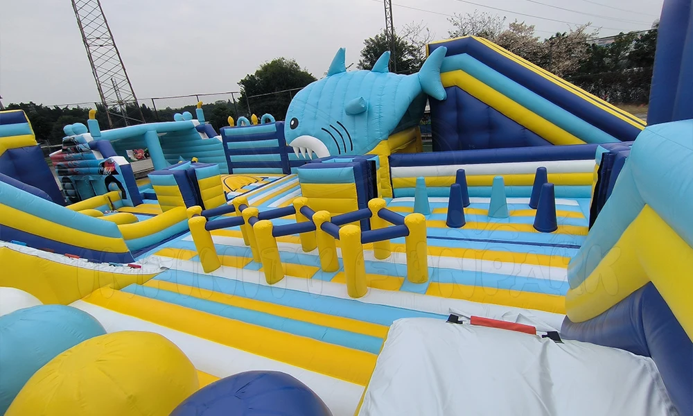 Customized Inflatable Sports Park Amusement Park Items Pop Obstacle ...