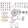Diamond selection Moissanite/lab diamond/gem ston