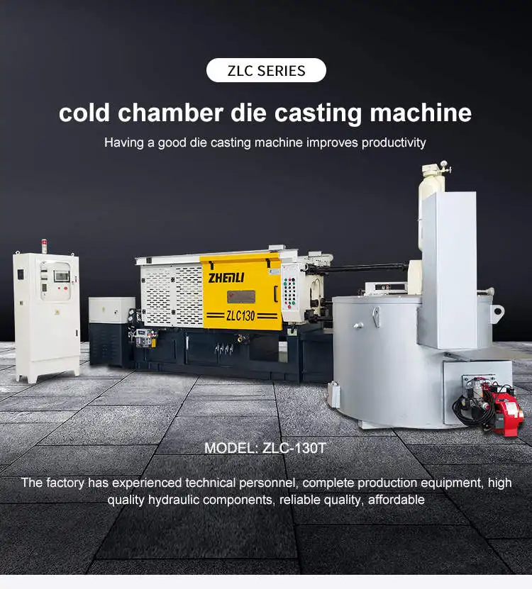 130Ton Automatic Aluminium Die Casting Machine Small Metal Cast Aluminum Machine for Firefighting Accessories details