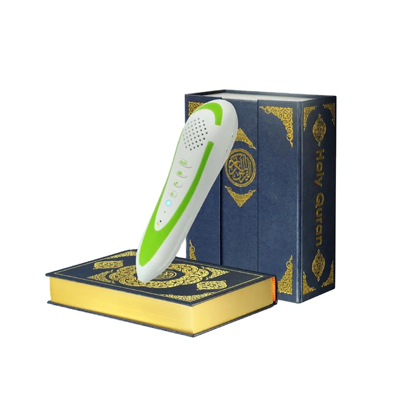 8GB minnispláss heilagr lesari fyrir muslima Digital Bíbils tala penna með margföld tungumála þýðingum Muslima frábær Bíbils lesara penn