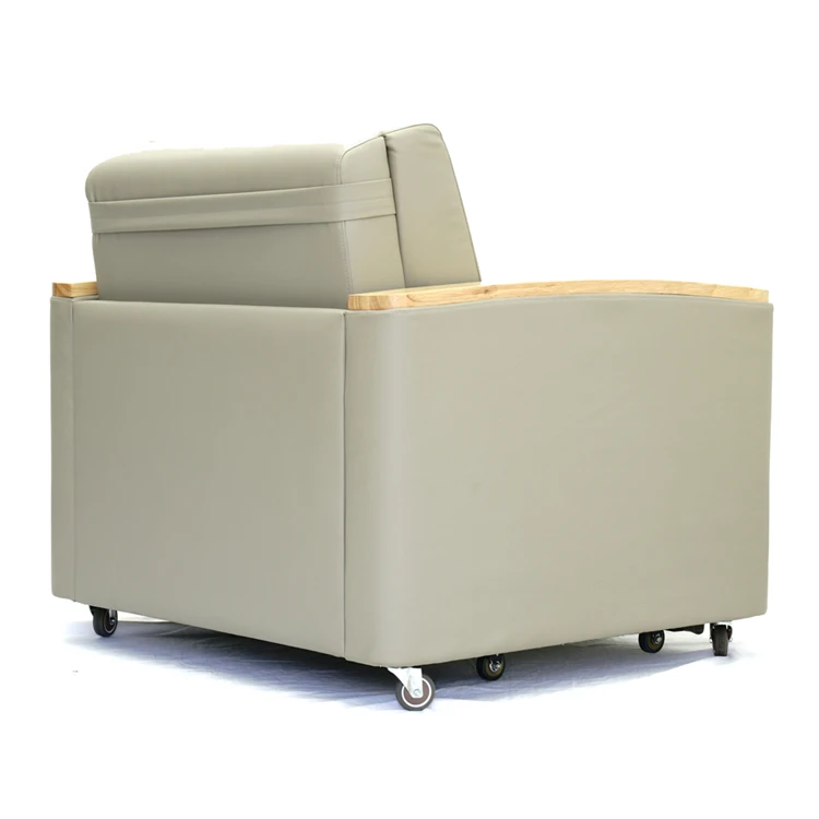 Modern Hospital Furniture-Foldable Electric Patients' Multi-Functional Sleeping Sofa for Families Comfortable Couch for Visitors