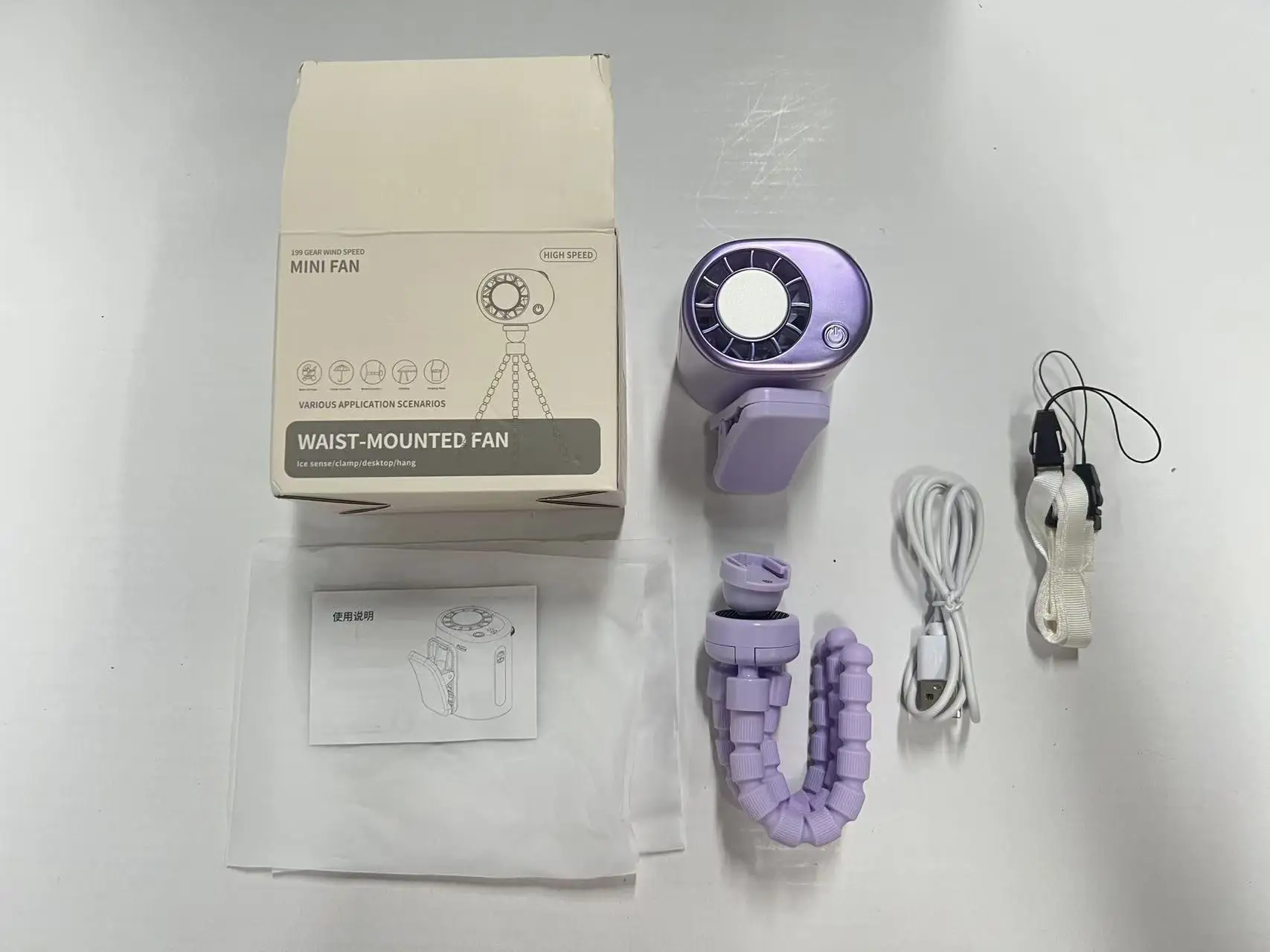Stroller Clip Fan, 2in1, Portable, 199, 360° - detail 2
