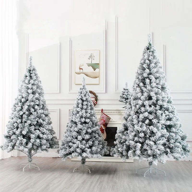 Factory Price 6ft 7ft 7.5ft 10ft Snow Flocked Christmas Tree Artificial