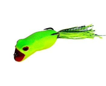 High Quality Bass Salmon Catfish Artificial Soft Bait ABS Material Topwater/Midwater Lure Double Hooks for River Lake Ocean – Soft Lure – view 2