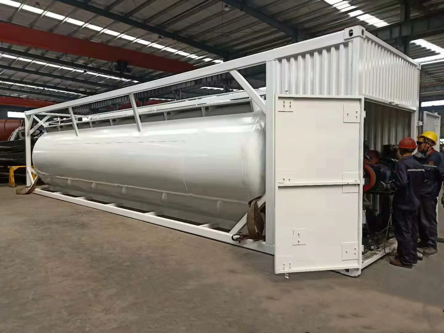 New Design Iso Tank Containers 40ft 48 M3 Cement Bulk/ Flour/smaller