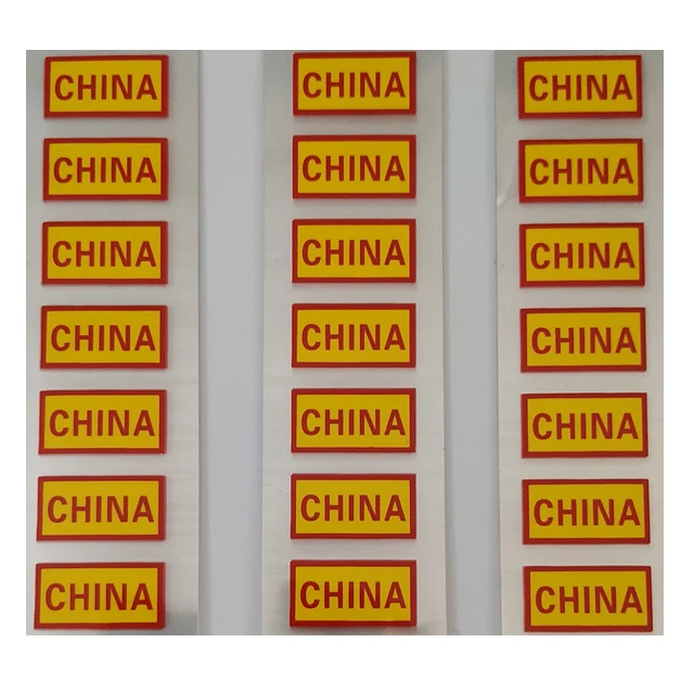 High Temperature Vulcanized Tire Labels Natural Rubber Tire Stickers With Printing Vulcanized Tyre Stickers Vulcanisable Label