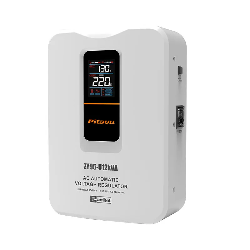 Estabilizador de Voltaje Automático Monofásico Pitbull SVC AC LED