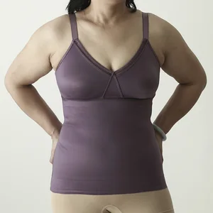 Hygieia Custom Womens Tank Tops Scoop Neck Tummy Control Shapewear Body Shaper Slimming Camisole