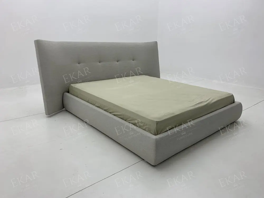 product wooden bed frame with integrated mattress   space saving bedding solution-68