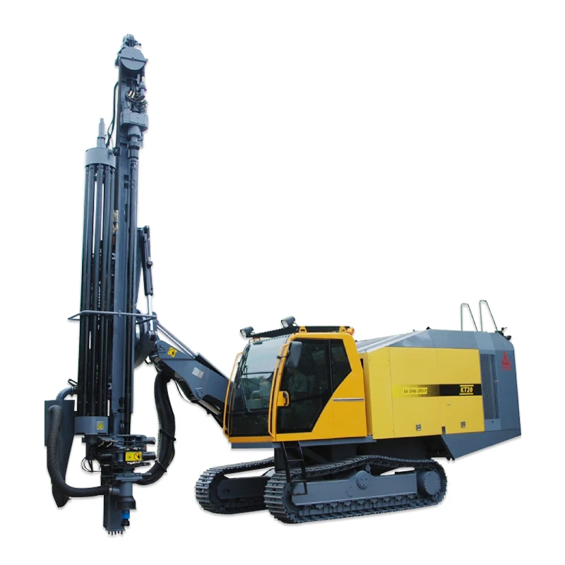 
 China Core Drilling Machine Diesel  Power Technical Sales crawler mounted drill rig
