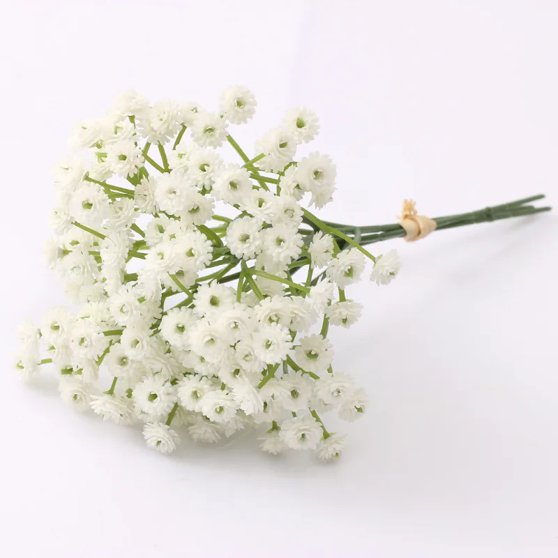 Fiori Artificiali Gypsophila - 50 Pezzi Bouquet Sfuso Per Decorazioni