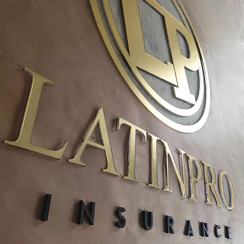Office Interior Outdoor Gold Backdrop Laser Cut Mirror Letter Acrylic Name Sign Words Decor Nursery Name Sign