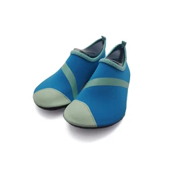 Оптовая продажа, Новое поступление, акваобувь с принтом на подошве из ПВХ для прогулок на открытом воздухе, быстросохнущая Нескользящая пляжная обувь со стелькой из ЭВА