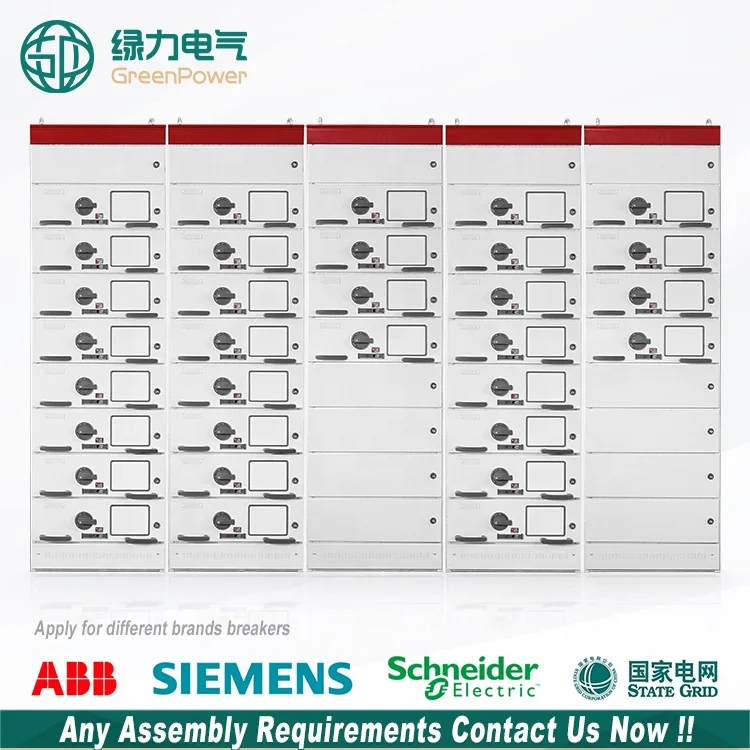 Power Distribution Withdrawable Enclosed Cubicle Smart Electrical Cabinet Draw Out Low Voltage Switchgear