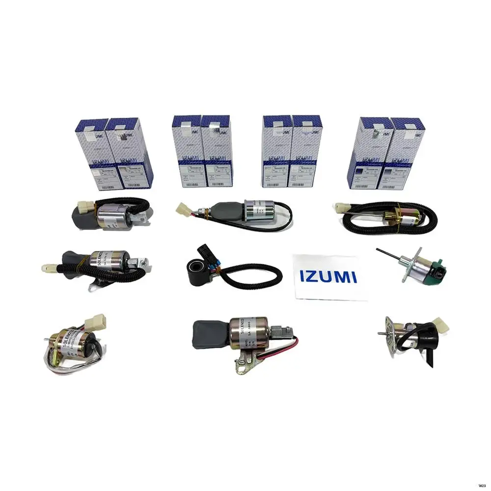 IZUMI RIK 3TN82 Stop Solenoid Valve for Yanmar Diesel Engine Spare Parts