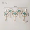 Golden Almond Leaf 5 Hooks