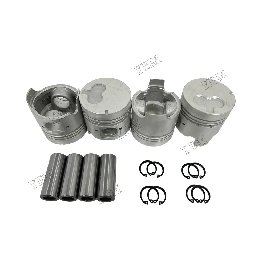 4FE1 Piston Kit Engine Parts Fits for Isuzu Engineering Machinery Part 5