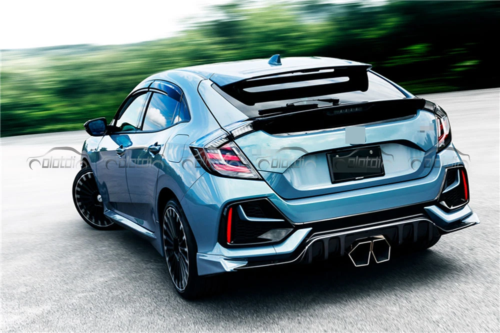 FK7シビック ハッチバック純正リアバンパーディフューザー リヤ