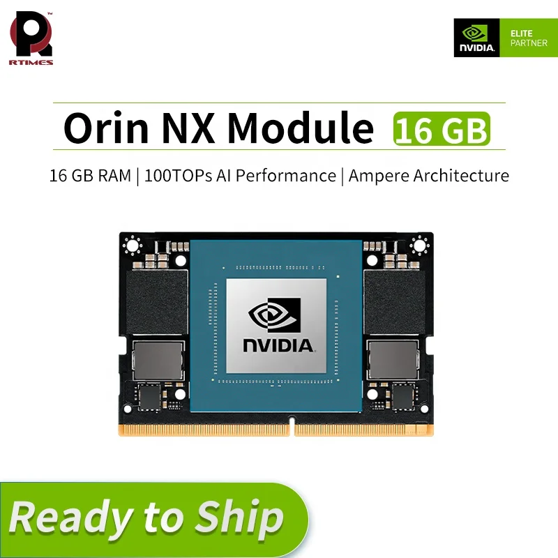 NVIDIA Jetson Orin NX Module 16GB - 157 TOPS Performance, Ideal