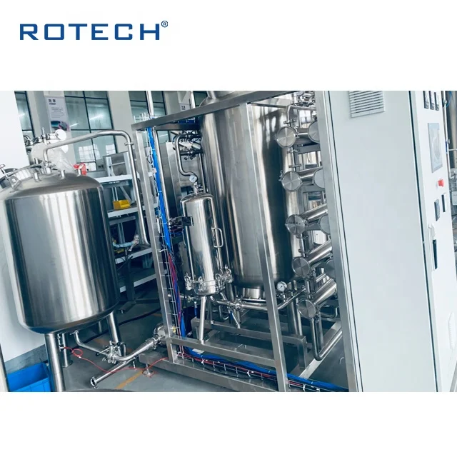 Очищенная фармацевтическая система очистки воды из нержавеющей