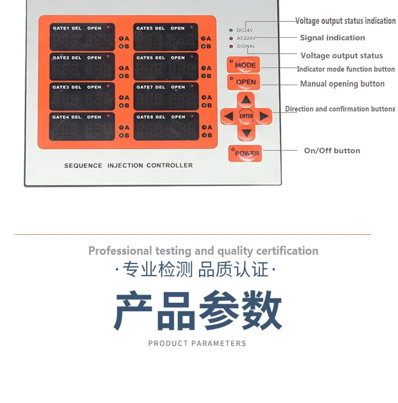 Hot Runner Injection Timing Controller Solenoid Valve for Needle Valve ...