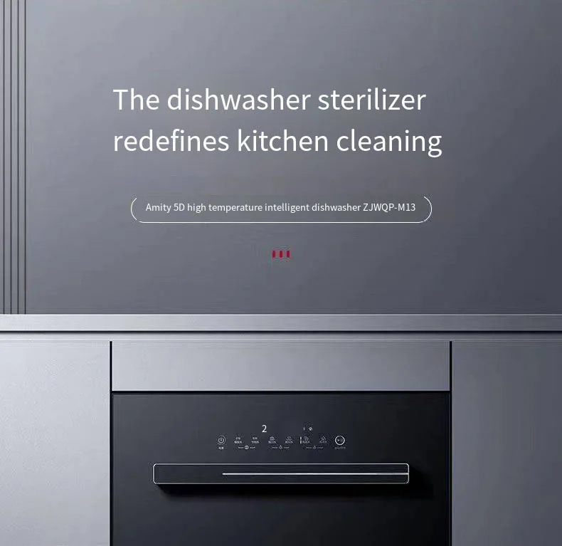 13 Sets 220v Builtin Dishes Dishwasher Fully Integrated Dishwashers