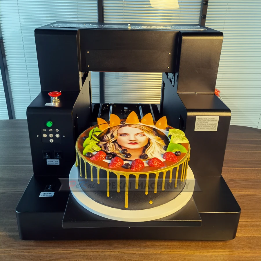 A3 Size Full Automatic 3d Food Printer Edible Inkjet Printer Cake
