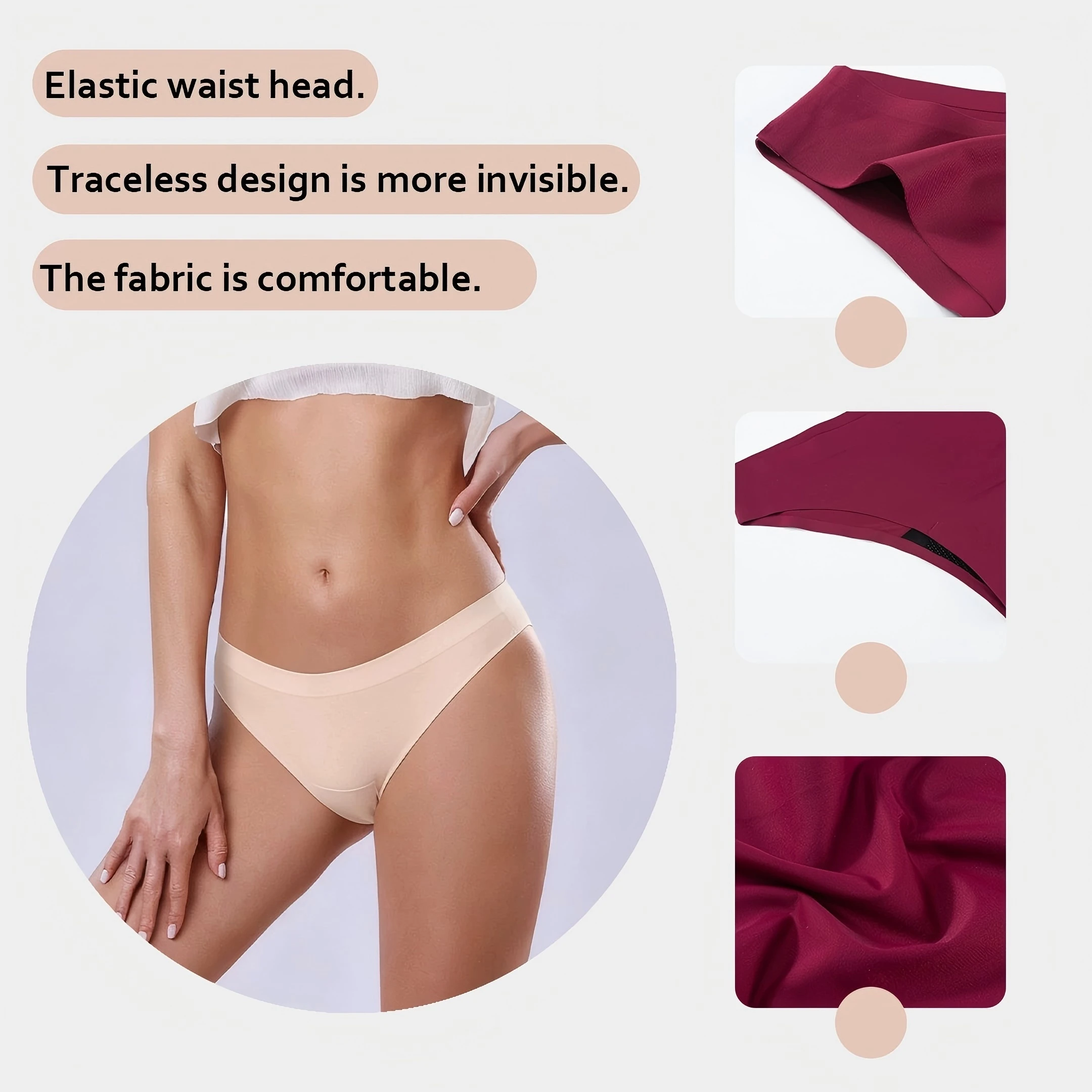 Teen Period Swim Bikini Brief -gusset reference