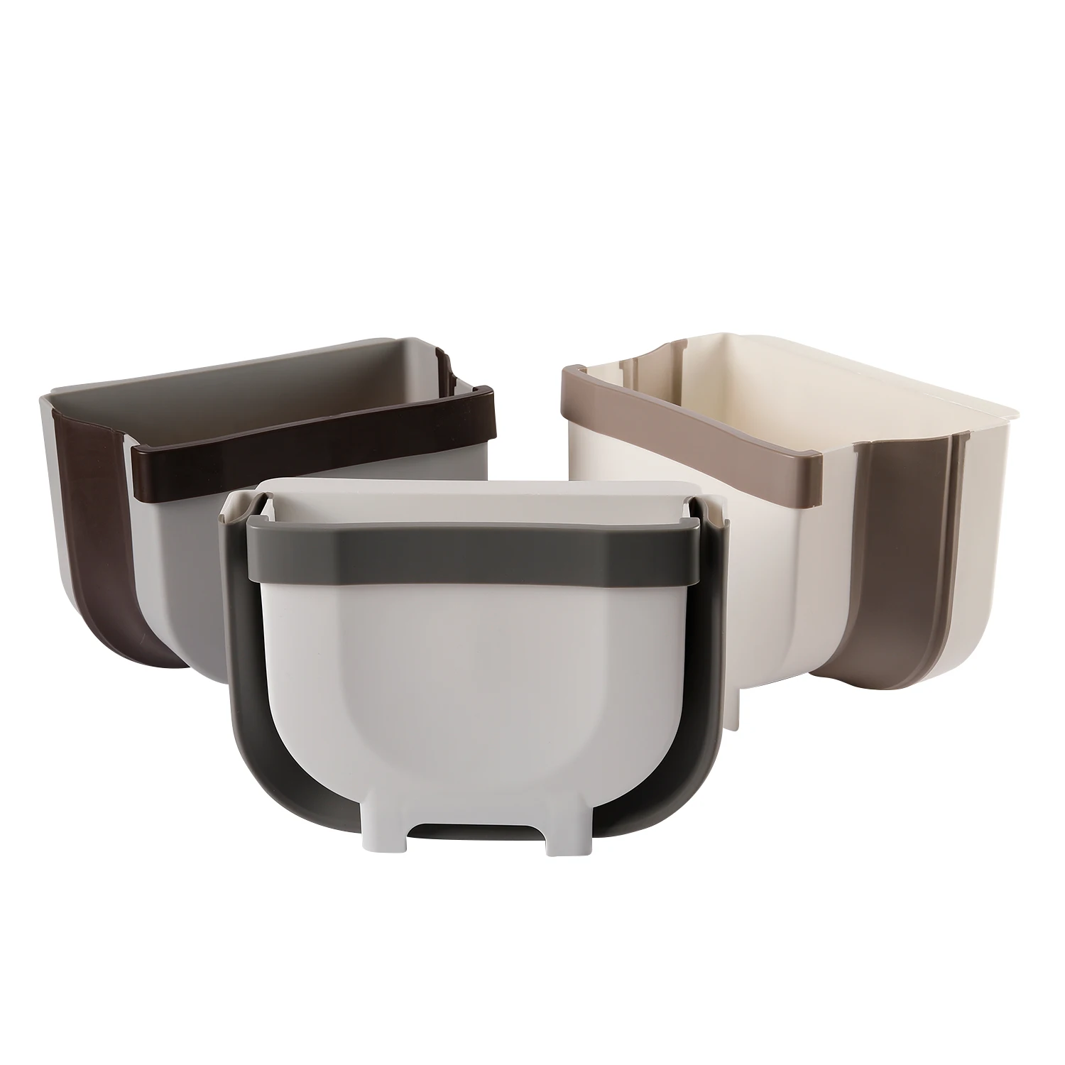 Экологически чистая устойчивая Складная Дверь шкафа домашняя мебель подвесная Пластиковая кухонная мусорная