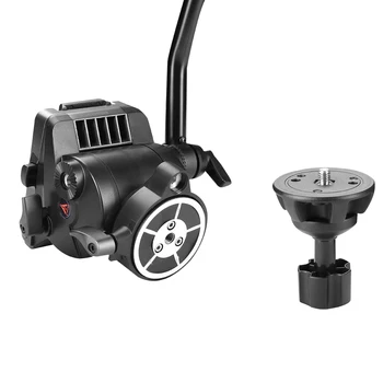 E-IMAGE GH04 New  75mm Dual-base Video Tripod Fluid Head With Bowl Base detail image
