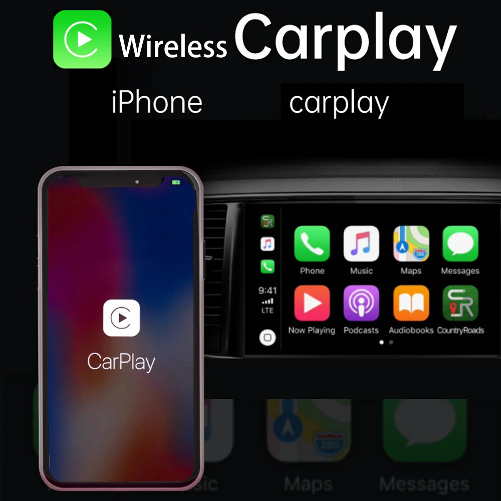 2-in-1 Wired to Wireless Carplay Dongle Ai Smart Magic Box Streaming Android Auto Smartbox Adapter - view 6